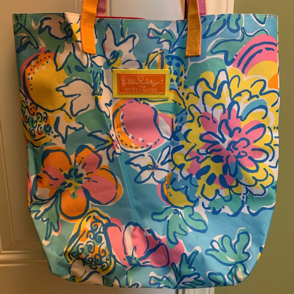 Lilly Pulitzer Estée Lauder Tote
